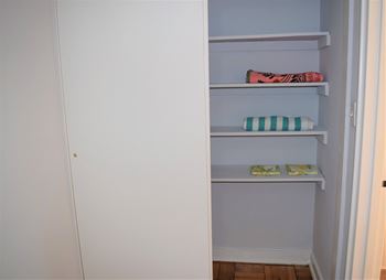Ample storage space